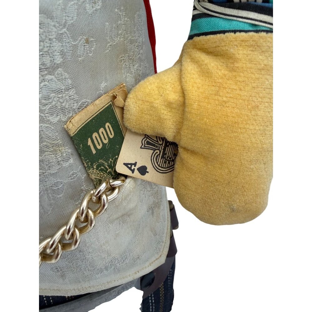 Vintage 1963 Ideal Klunks Wild Bill Cowboy Rag Doll with Boots Belt Bullets Hat - Picture 3 of 11